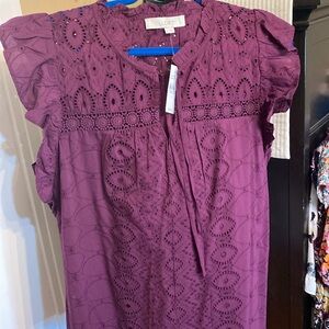 Loft blouse large nwt